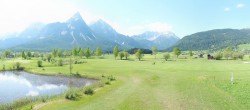 Archiv Foto Webcam Golfclub Zugspitze-Tirol Ehrwald-Lermoos 09:00