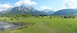 Archiv Foto Webcam Golfclub Zugspitze-Tirol Ehrwald-Lermoos 15:00