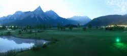 Archiv Foto Webcam Golfclub Zugspitze-Tirol Ehrwald-Lermoos 23:00