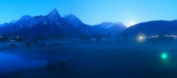 Archiv Foto Webcam Golfclub Zugspitze-Tirol Ehrwald-Lermoos 03:00