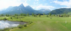 Archiv Foto Webcam Golfclub Zugspitze-Tirol Ehrwald-Lermoos 09:00