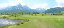 Archived image Webcam Ehrwald-Lermoos: Golf Club Zugspitze 11:00