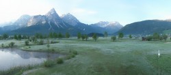 Archived image Webcam Ehrwald-Lermoos: Golf Club Zugspitze 06:00