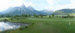 Archived image Webcam Ehrwald-Lermoos: Golf Club Zugspitze 07:00