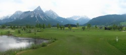 Archived image Webcam Ehrwald-Lermoos: Golf Club Zugspitze 11:00