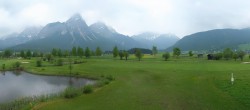 Archived image Webcam Ehrwald-Lermoos: Golf Club Zugspitze 15:00