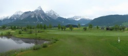 Archiv Foto Webcam Golfclub Zugspitze-Tirol Ehrwald-Lermoos 09:00