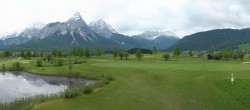 Archiv Foto Webcam Golfclub Zugspitze-Tirol Ehrwald-Lermoos 11:00