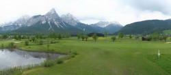 Archiv Foto Webcam Golfclub Zugspitze-Tirol Ehrwald-Lermoos 13:00