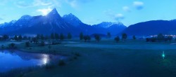 Archiv Foto Webcam Golfclub Zugspitze-Tirol Ehrwald-Lermoos 03:00