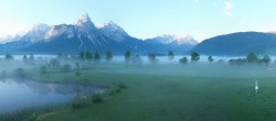 Archiv Foto Webcam Golfclub Zugspitze-Tirol Ehrwald-Lermoos 05:00