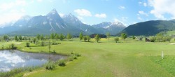 Archiv Foto Webcam Golfclub Zugspitze-Tirol Ehrwald-Lermoos 09:00