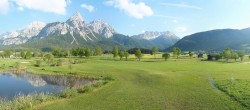 Archiv Foto Webcam Golfclub Zugspitze-Tirol Ehrwald-Lermoos 17:00