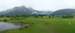 Archiv Foto Webcam Golfclub Zugspitze-Tirol Ehrwald-Lermoos 09:00