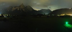 Archiv Foto Webcam Golfclub Zugspitze-Tirol Ehrwald-Lermoos 23:00