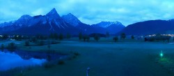 Archiv Foto Webcam Golfclub Zugspitze-Tirol Ehrwald-Lermoos 03:00