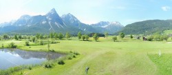Archiv Foto Webcam Golfclub Zugspitze-Tirol Ehrwald-Lermoos 09:00