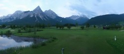 Archiv Foto Webcam Golfclub Zugspitze-Tirol Ehrwald-Lermoos 19:00