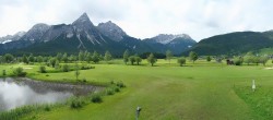 Archiv Foto Webcam Golfclub Zugspitze-Tirol Ehrwald-Lermoos 09:00