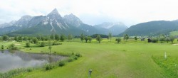 Archiv Foto Webcam Golfclub Zugspitze-Tirol Ehrwald-Lermoos 13:00