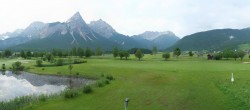 Archiv Foto Webcam Golfclub Zugspitze-Tirol Ehrwald-Lermoos 06:00
