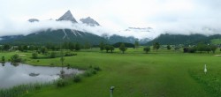 Archived image Webcam Ehrwald-Lermoos: Golf Club Zugspitze 15:00