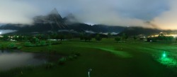 Archiv Foto Webcam Golfclub Zugspitze-Tirol Ehrwald-Lermoos 23:00