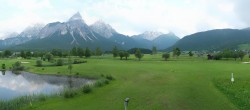 Archiv Foto Webcam Golfclub Zugspitze-Tirol Ehrwald-Lermoos 17:00