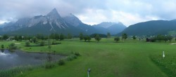 Archiv Foto Webcam Golfclub Zugspitze-Tirol Ehrwald-Lermoos 19:00