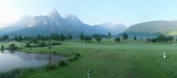 Archiv Foto Webcam Golfclub Zugspitze-Tirol Ehrwald-Lermoos 01:00
