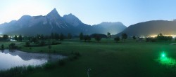 Archiv Foto Webcam Golfclub Zugspitze-Tirol Ehrwald-Lermoos 23:00