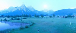 Archiv Foto Webcam Golfclub Zugspitze-Tirol Ehrwald-Lermoos 03:00