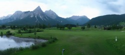 Archiv Foto Webcam Golfclub Zugspitze-Tirol Ehrwald-Lermoos 19:00