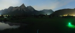 Archiv Foto Webcam Golfclub Zugspitze-Tirol Ehrwald-Lermoos 23:00