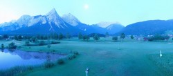 Archiv Foto Webcam Golfclub Zugspitze-Tirol Ehrwald-Lermoos 03:00
