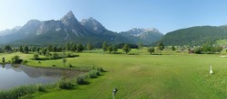 Archiv Foto Webcam Golfclub Zugspitze-Tirol Ehrwald-Lermoos 07:00