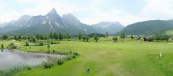 Archiv Foto Webcam Golfclub Zugspitze-Tirol Ehrwald-Lermoos 11:00