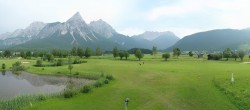 Archiv Foto Webcam Golfclub Zugspitze-Tirol Ehrwald-Lermoos 15:00