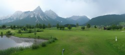 Archived image Webcam Ehrwald-Lermoos: Golf Club Zugspitze 17:00