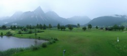 Archiv Foto Webcam Golfclub Zugspitze-Tirol Ehrwald-Lermoos 19:00