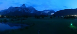 Archived image Webcam Ehrwald-Lermoos: Golf Club Zugspitze 21:00