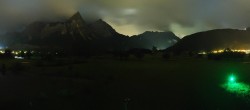 Archived image Webcam Ehrwald-Lermoos: Golf Club Zugspitze 23:00