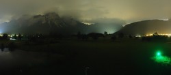 Archiv Foto Webcam Golfclub Zugspitze-Tirol Ehrwald-Lermoos 23:00
