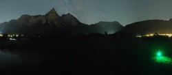 Archiv Foto Webcam Golfclub Zugspitze-Tirol Ehrwald-Lermoos 23:00