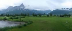 Archiv Foto Webcam Golfclub Zugspitze-Tirol Ehrwald-Lermoos 19:00