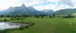 Archiv Foto Webcam Golfclub Zugspitze-Tirol Ehrwald-Lermoos 09:00