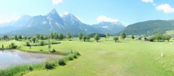 Archiv Foto Webcam Golfclub Zugspitze-Tirol Ehrwald-Lermoos 09:00