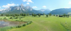 Archiv Foto Webcam Golfclub Zugspitze-Tirol Ehrwald-Lermoos 15:00