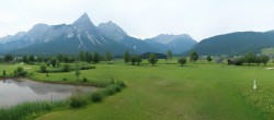 Archiv Foto Webcam Golfclub Zugspitze-Tirol Ehrwald-Lermoos 09:00