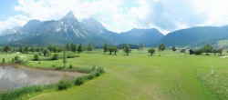 Archiv Foto Webcam Golfclub Zugspitze-Tirol Ehrwald-Lermoos 13:00